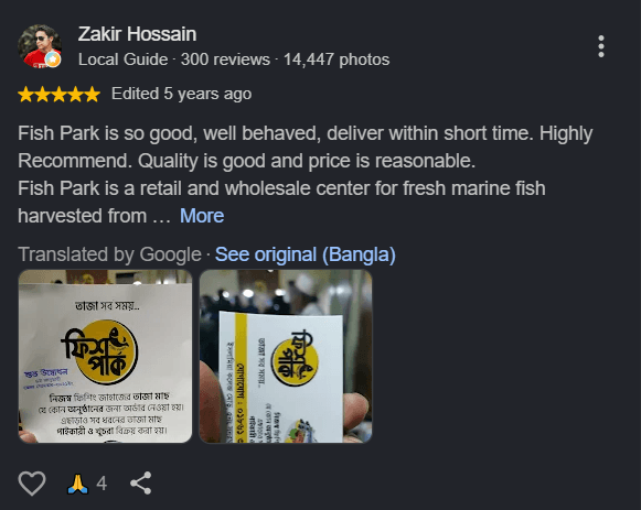 Google review 10